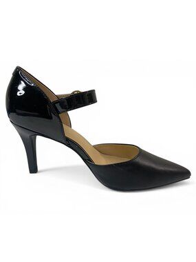 Liz Claiborne Womens Kiara Stiletto Heel Pumps, 7 Medium, Black